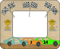 Nascar Magnetic Photo Frame